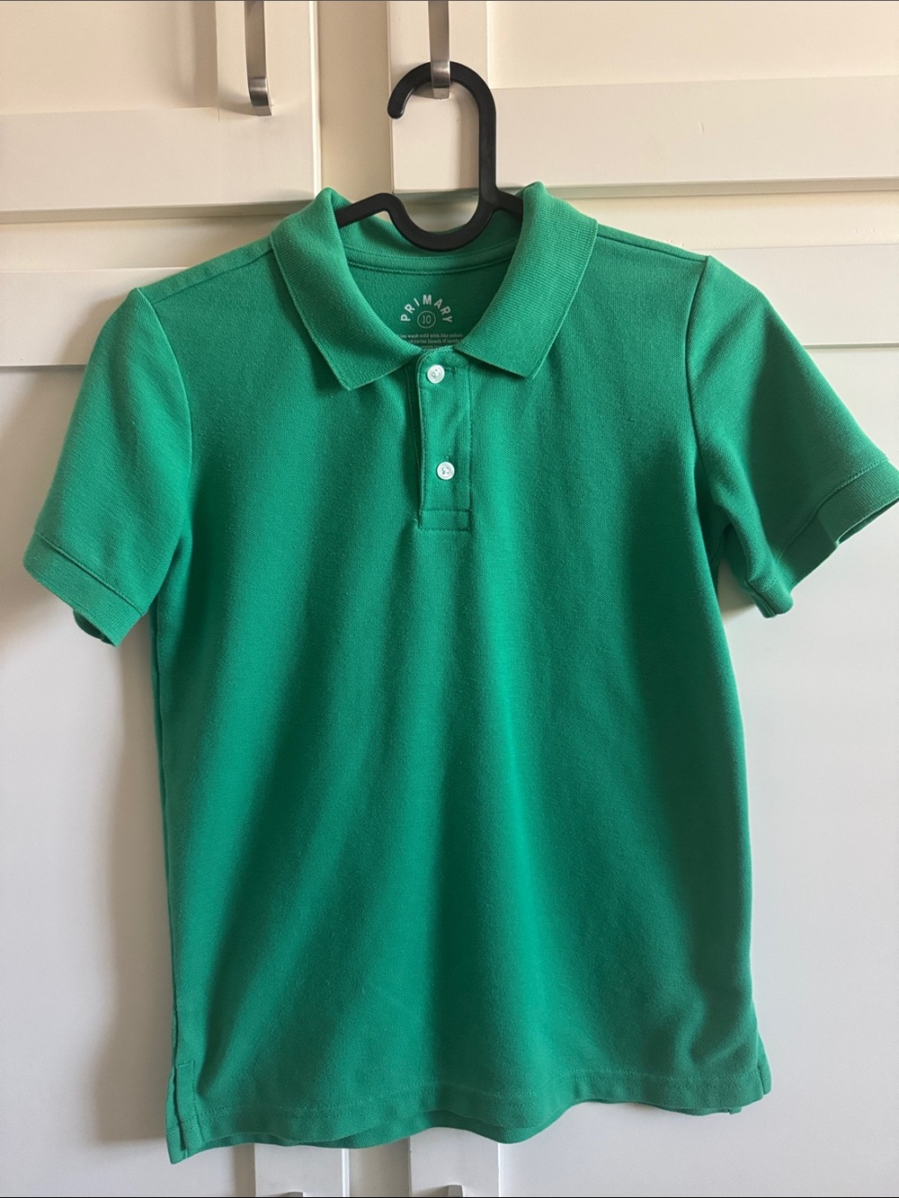 Primary Kids short sleeve pique polo